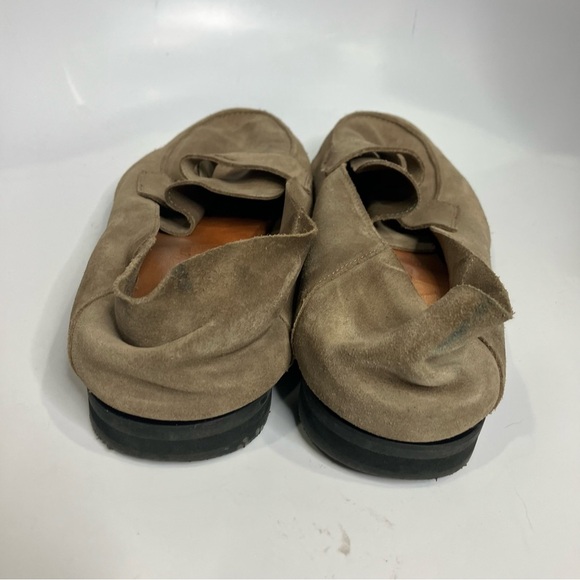 Wolf & shepherd tan suede loafers men’s size 12.5 preppy casual business casual - Picture 5 of 11